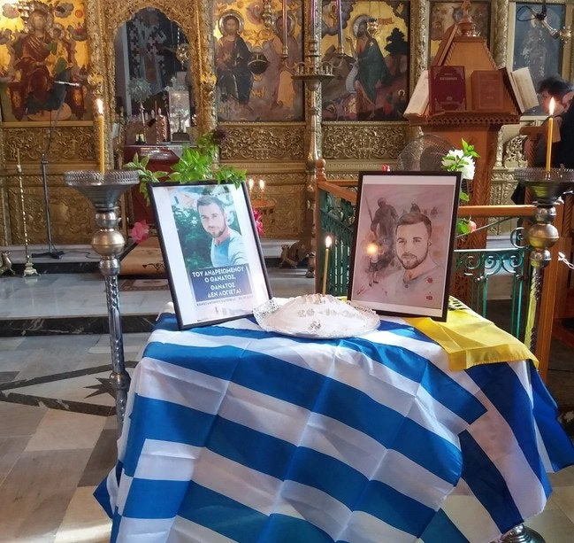 Μνημόσυνο για την ανάπαυση του εθνομάρτυρα Κωνσταντίνου Κατσίφα στη Λέσβο – Η φλογερή ομιλία του π. Ελευθέριου (βίντεο)